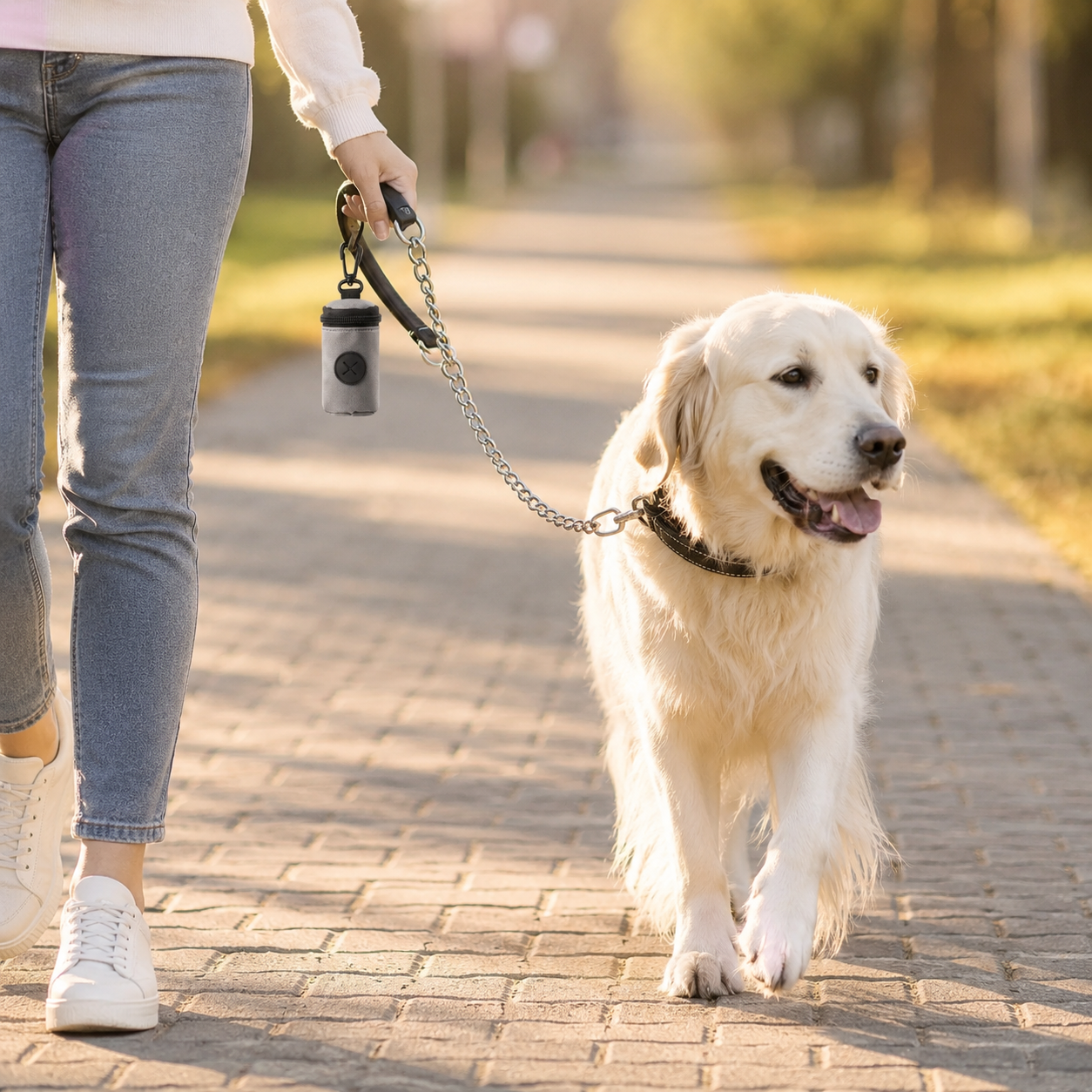 Wag & Roam Poop Bag Dispenser & Leash Holder