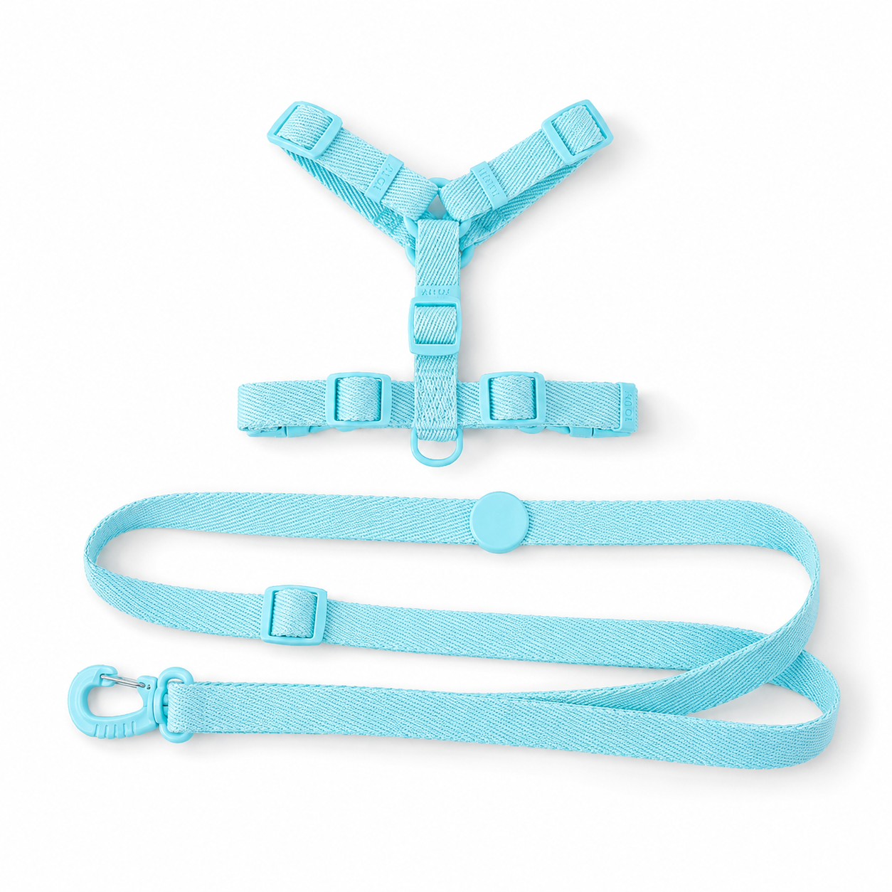 Wag & Roam Puppy Macaron Harness, Collar & Leash Set