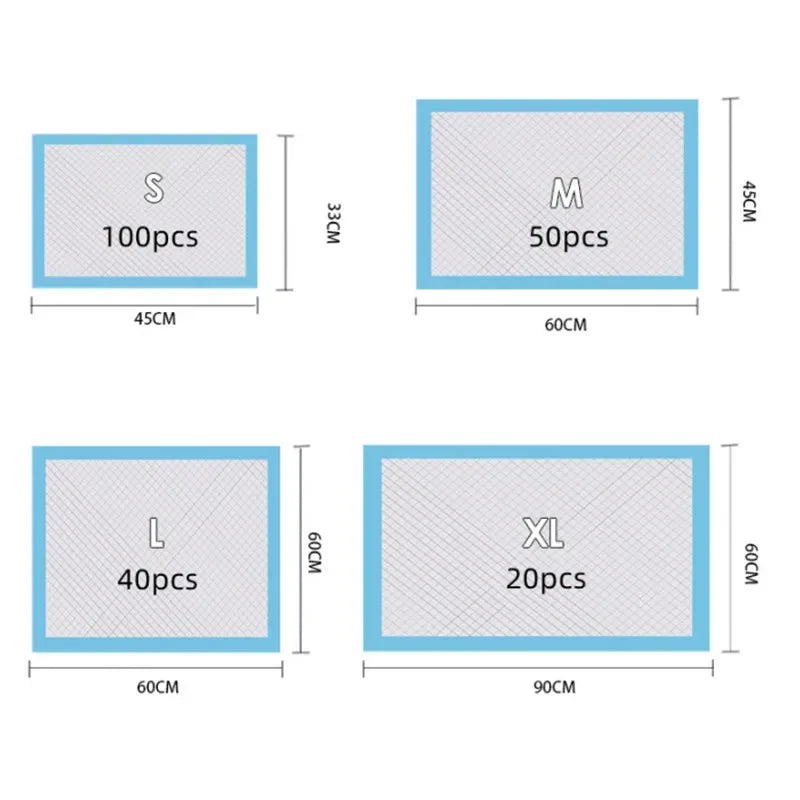 Wag & Roam Super Absorbent Dog Training Pee Pads