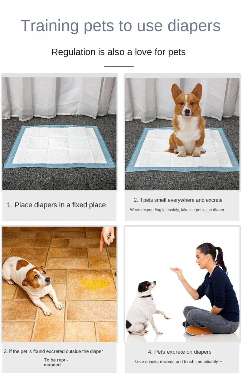 Wag & Roam Super Absorbent Dog Training Pee Pads