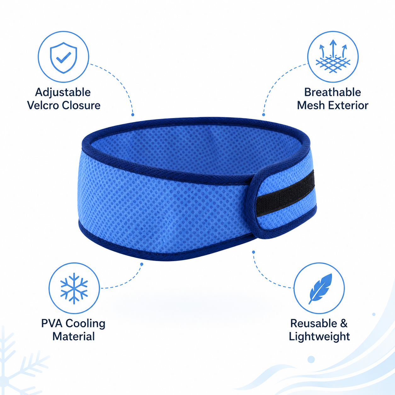 Wag & Roam Cooling Bandana for Dogs