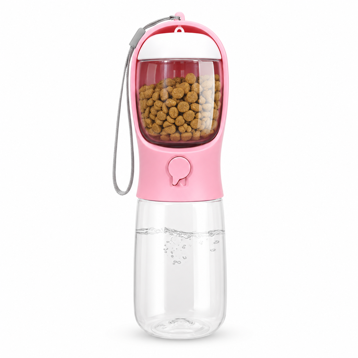 Wag & Roam Portable Dog Water Bottle with Food Container